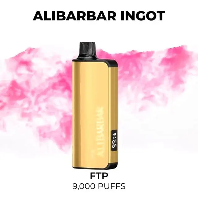 Alibarbar Ingot 9000 FTP disposable vape, Ftp flavour, 9,000 puffs