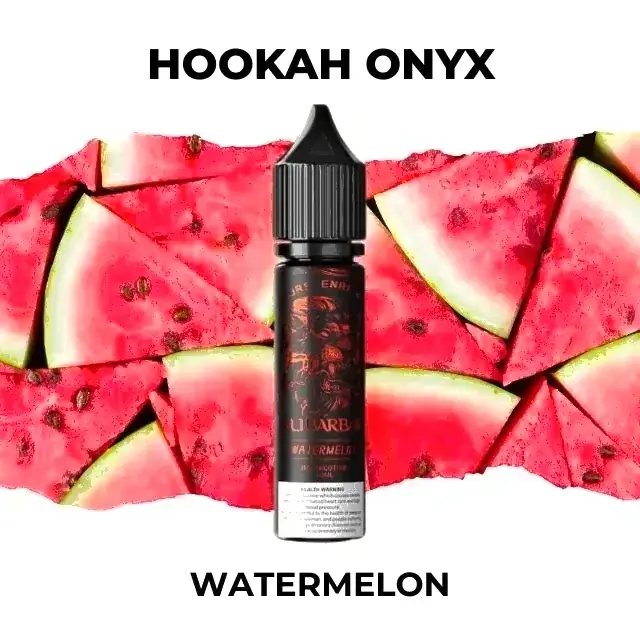 Alibarbar Hookah Onyx Watermelon disposable vape, Watermelon flavour